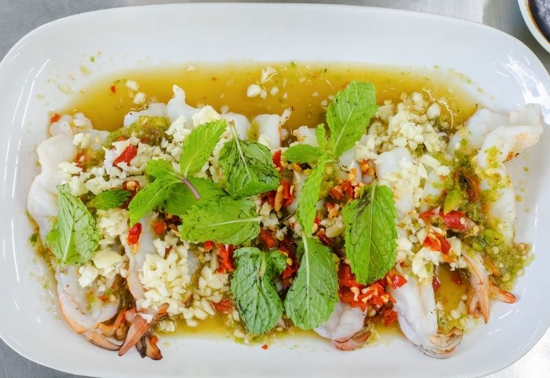 Thai seafood - prawns